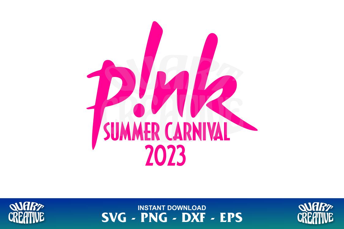 Pink Summer Carnival 2023 SVG Gravectory