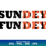 sundey fundey svg