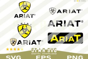 ARIAT Logo SVG EPS PNG Bundle - Ariat