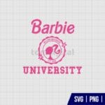 Barbie University SVG