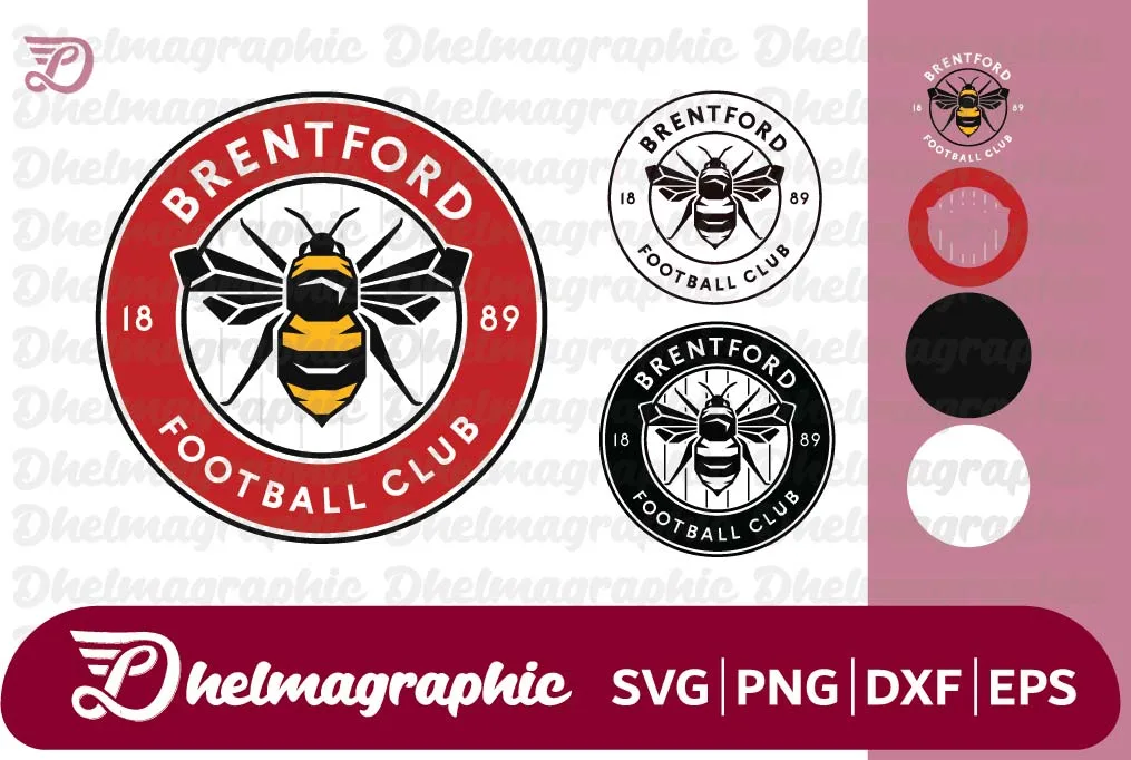 Brenford FC Logo , English Premier League, football club