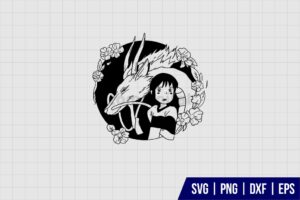 Chihiro Spirited Away SVG
