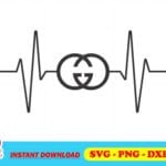 Gucci Heartbeat SVG