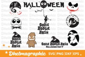 Oogie Boogie SVG, Nightmare Halloween SVG, Disney Halloween SVG