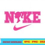 Barbie Nike Logo SVG