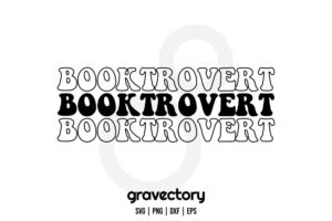 booktrovert svg free