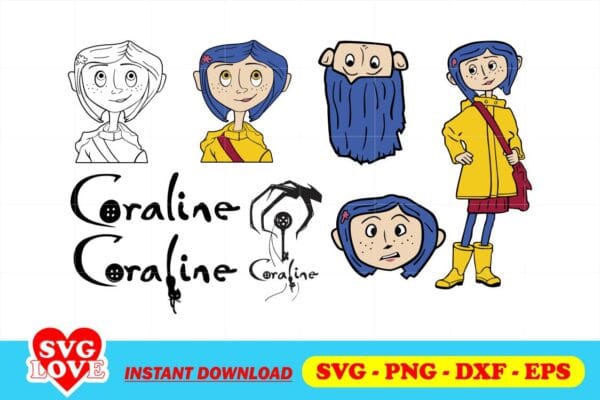 Coraline SVG Bundle - Gravectory