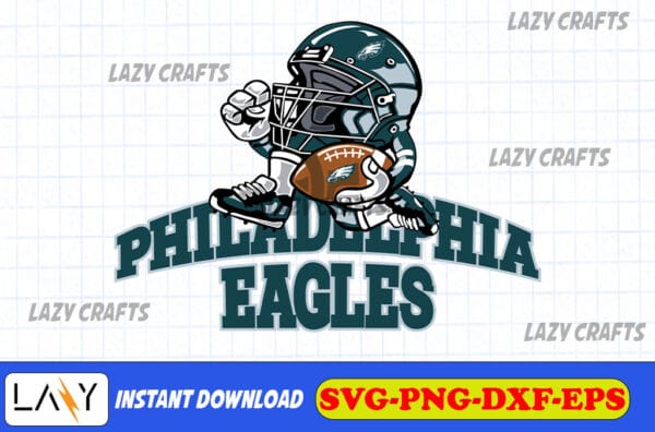 Philadelphia Eagles Skull NFL Svg, Philadelphia Eagles, Philadelphia ...