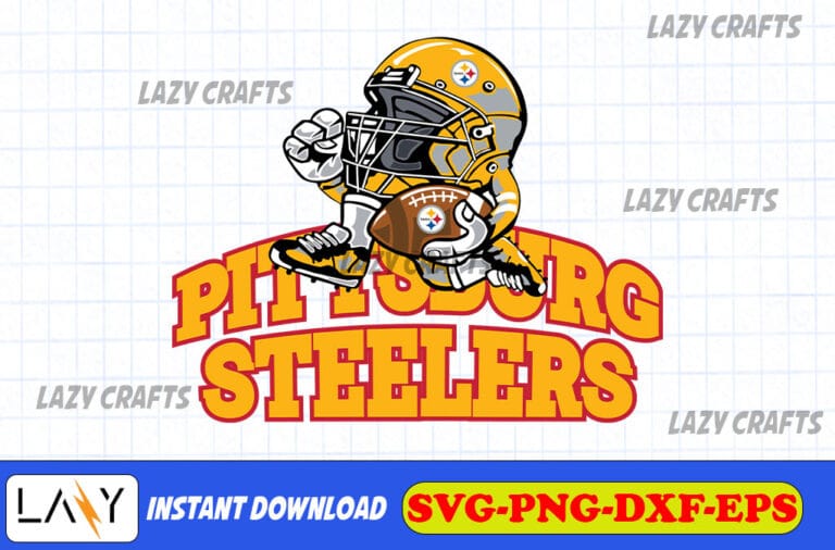 Pittsburgh Steelers Skull NFL Svg, Pittsburgh Steelers, Pittsburgh Svg ...