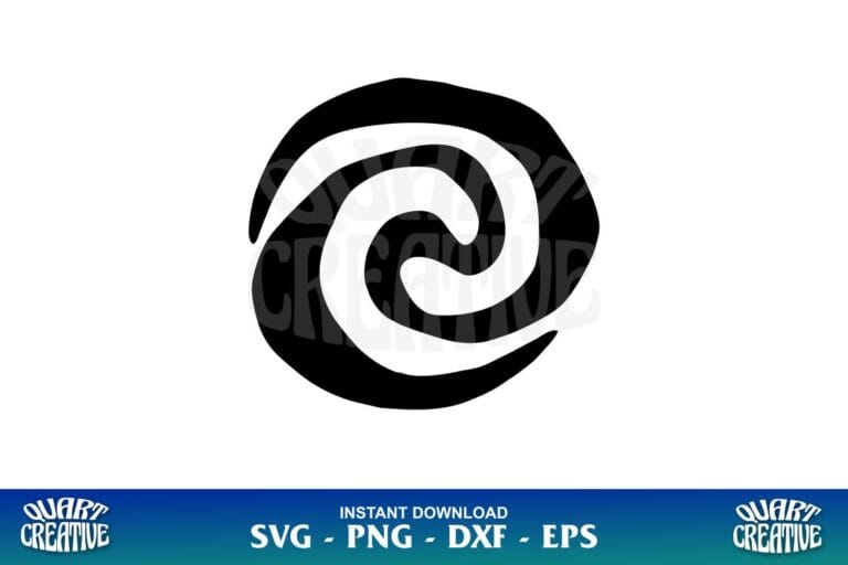 Moana Swirl Symbol SVG - Gravectory