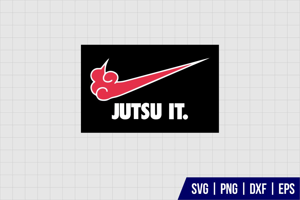 Akatsuki Jutsu It Nike SVG