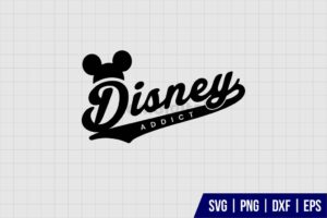 Disney Addict SVG