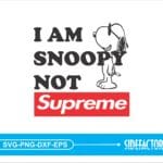 I AM SCOOPY NOT SUPREME