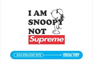 I AM SCOOPY NOT SUPREME