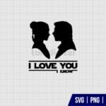 I Love You I Know SVG
