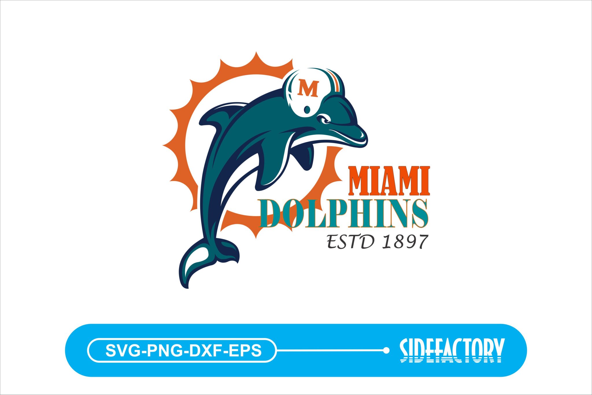 MIAMI DOLPHINS SVG - Gravectory