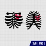 Mickey Mouse Rib Cage SVG