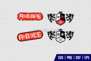 Rebelde Logo SVG