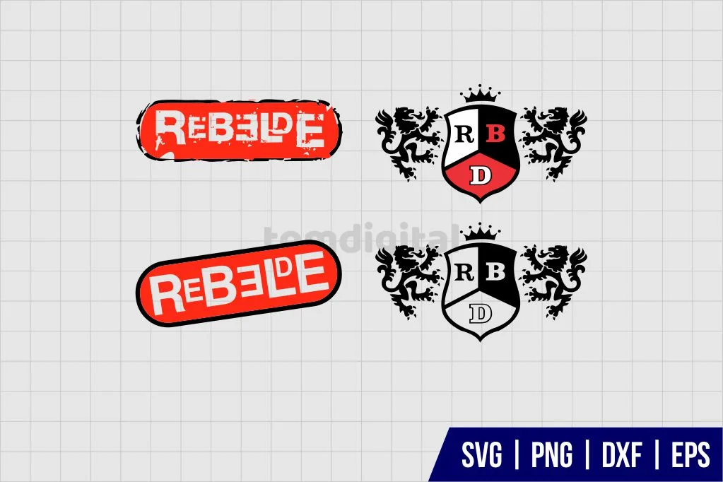 Rebelde Logo SVG