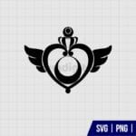 Sailor Moon Pendant SVG