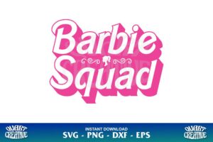 barbie squad svg