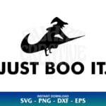 Just Boo It SVG Halloween Witch SVG