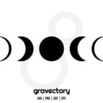 Moon Phase SVG Free