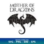 mother of dragons svg