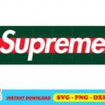 Supreme Gucci SVG Cricut