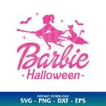 the witch barbie halloween svg