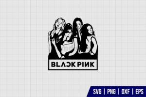Blackpink Silhouette SVG