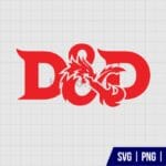 DnD Dungeons And Dragons SVG