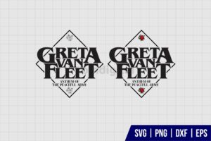 Greta Van Fleet SVG