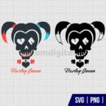 Harley Quinn Suicide Squad Logo SVG