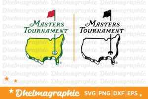 Masters Golf Tournament Logo PNG SVG EPS