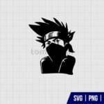 Naruto Character Kakashi SVG