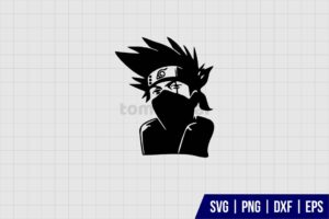 Naruto Character Kakashi SVG