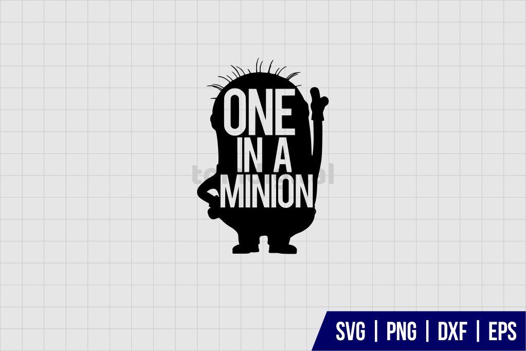 One In A Minion SVG