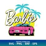 Barbie Car SVG