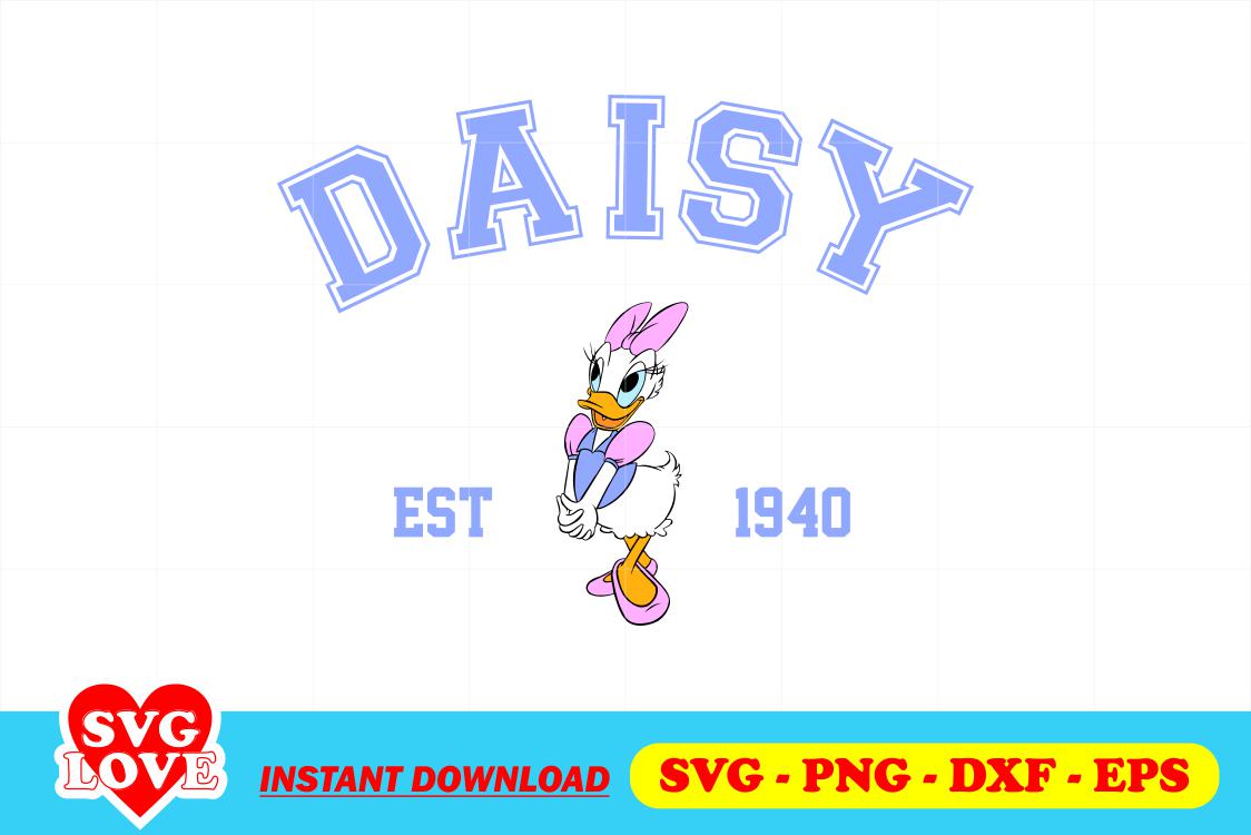 Disney Daisy Duck Est 1940 SVG - Gravectory