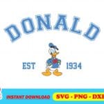 disney donald duck est 1934 svg