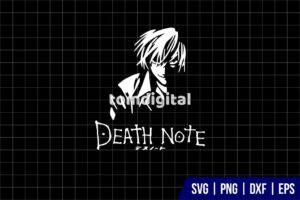 Anime Death Note SVG