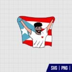 Bad Bunny SVG Puerto Rico SVG