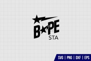 Bape Star SVG
