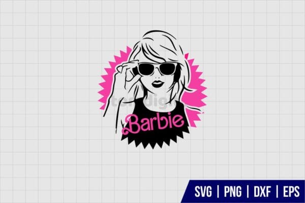 Barbie Taylor Swift SVG - Gravectory