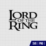 Lord of The Rings Logo SVG