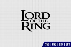 Lord of The Rings Logo SVG