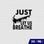 Nike Let Us Breathe Logo SVG