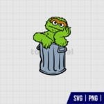 Oscar the Grouch SVG