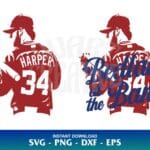 Bryce Harper SVG
